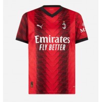 Dres AC Milan Theo Hernandez #19 Domaci 2023-24 Kratak Rukav